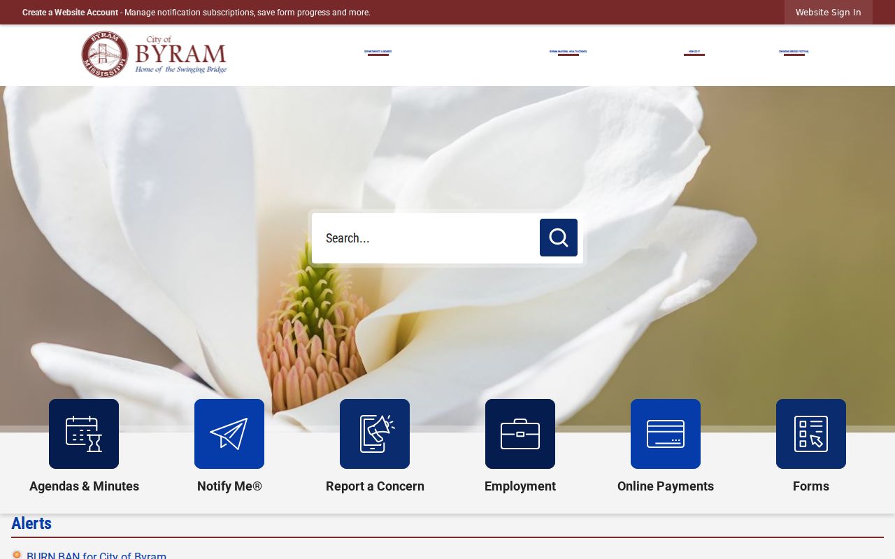 Byram court records city government context