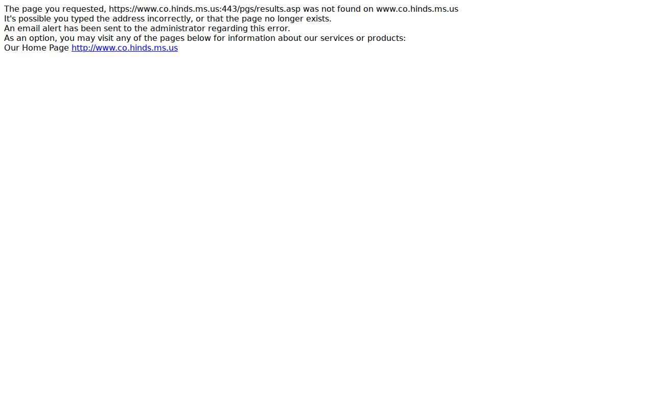 Hinds County case search Justice Court civil docket date fields